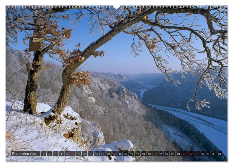 Produktbild: Kulturlandschaft Obere Donau (Wandkalender 2026 DIN A2 quer), CALVENDO Monatskalender