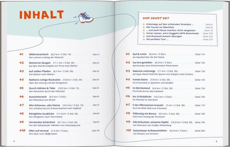 Produktbild: DUMONT Wanderzeit in der S&auml;chsischen Schweiz