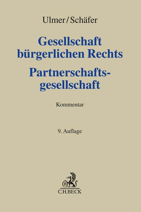 Produktbild: Gesellschaft b&uuml;rgerlichen Rechts und Partnerschaftsgesellschaft. GbR, PartG