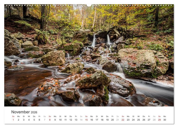 Produktbild: Wasserf&auml;lle Europas (Wandkalender 2026 DIN A2 quer), CALVENDO Monatskalender