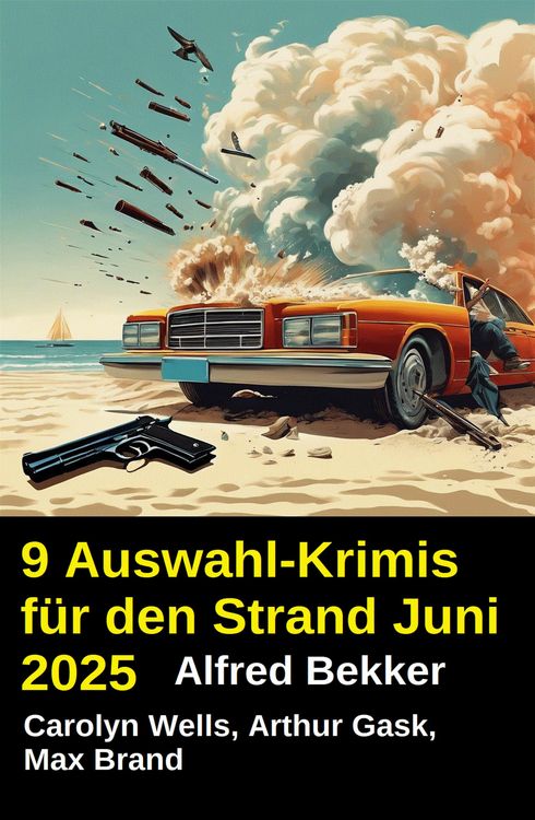 Produktbild: 9 Auswahl-Krimis f&uuml;r den Strand Juni 2025
