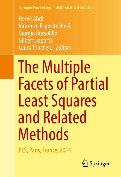 Produktbild: The Multiple Facets of Partial Least Squares and Related Methods