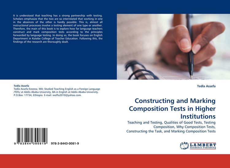 Produktbild: Constructing and Marking Composition Tests in Higher Institutions