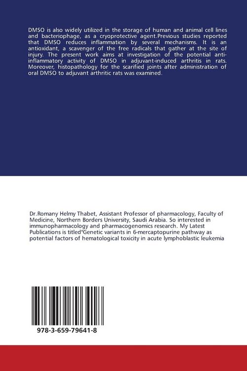 Produktbild: DMSO: A Double Edged Sword
