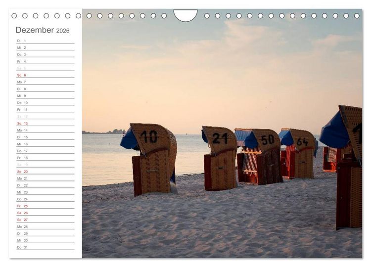 Produktbild: Laboe - Ostsee - Sommer (Wandkalender 2026 DIN A4 quer), CALVENDO Monatskalender