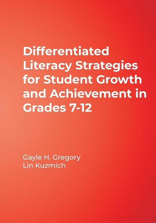 Produktbild: Differentiated Literacy Strategies for Student Growth and Achievement in Grades 7-12