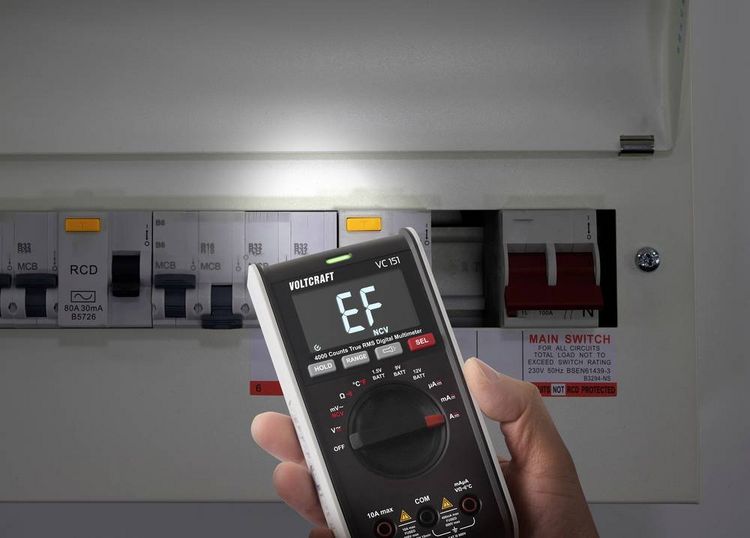 VOLTCRAFT VC151 Digital Multimeter – CAT III 600V Produktbild-Vorschau 11