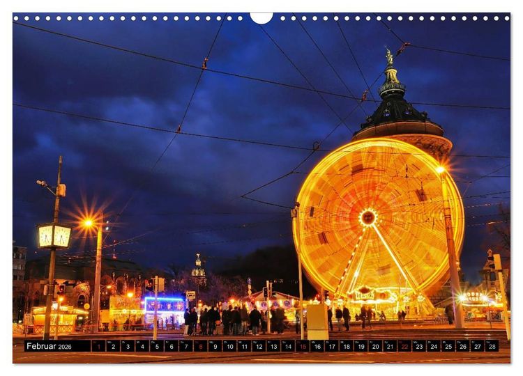 Produktbild: Mannheim ist Sch&ouml;n! (Wandkalender 2026 DIN A3 quer), CALVENDO Monatskalender