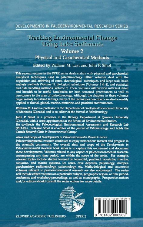 Produktbild: Tracking Environmental Change Using Lake Sediments