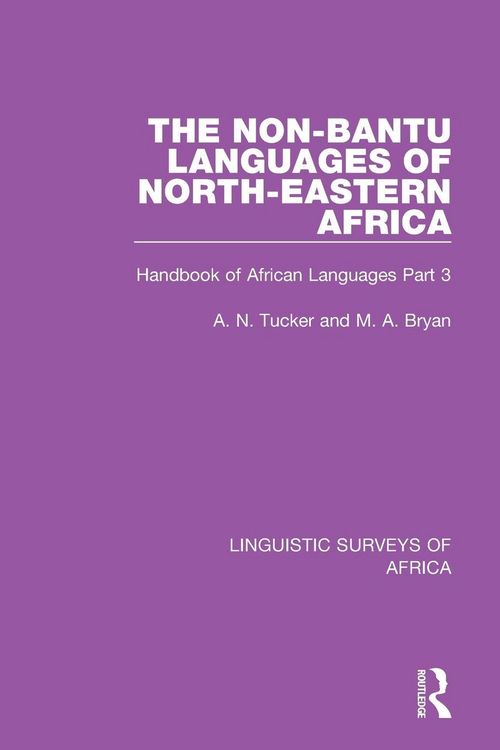 Produktbild: The Non-Bantu Languages of North-Eastern Africa