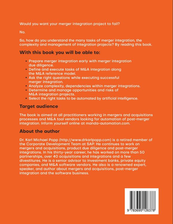 Produktbild: A Modern Post-Merger Integration Playbook