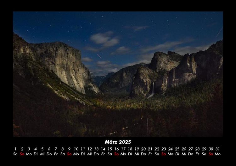 Produktbild: Bergige Welten 2025 Fotokalender DIN A3