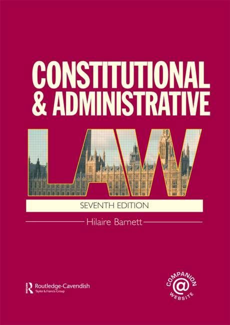 Produktbild: Constitutional and Administrative Law
