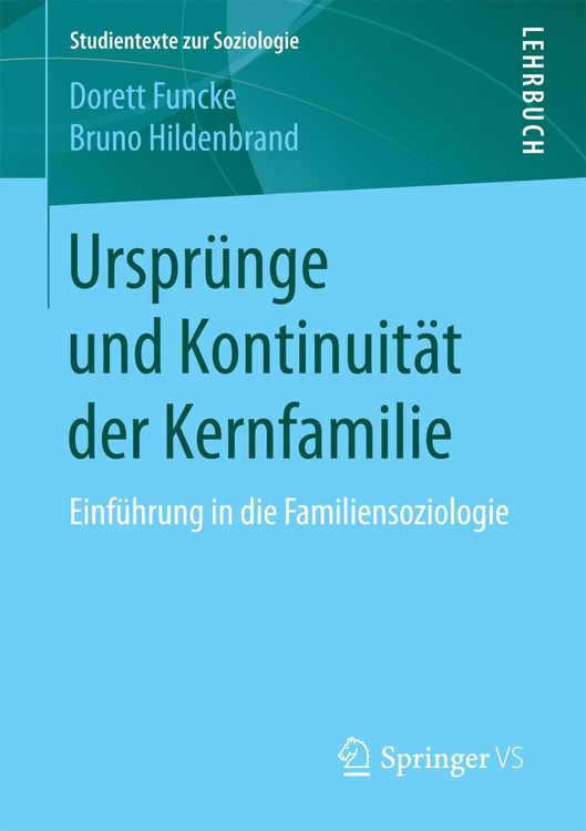 Produktbild: Ursprünge und Kontinuität der Kernfamilie