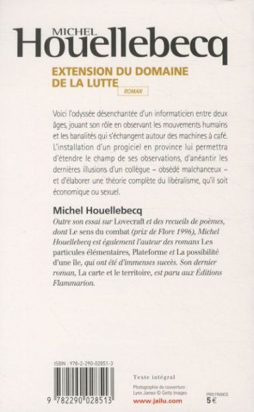 Produktbild: Extension du domaine de la lutte