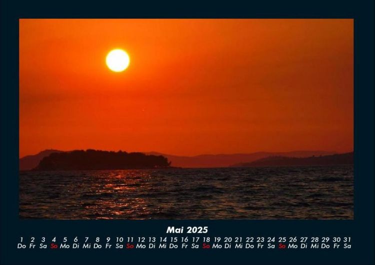 Produktbild: Sonnenunterg&auml;nge 2025 Fotokalender DIN A4