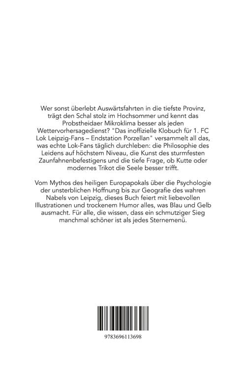 Produktbild: Das inoffizielle Klobuch f&uuml;r 1. FC Lok Leipzig-Fans