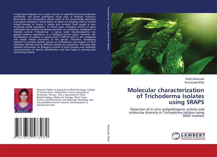 Produktbild: Molecular characterization of Trichoderma Isolates using SRAPS