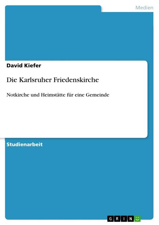 Produktbild: Die Karlsruher Friedenskirche