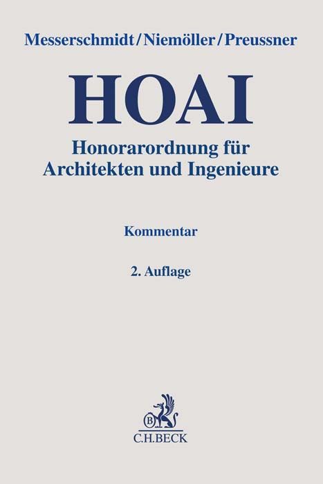 Produktbild: Honorarordnung f&uuml;r Architekten und Ingenieure. HOAI