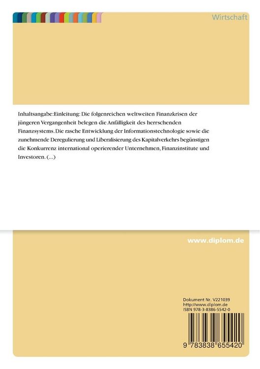 Produktbild: Die Bedeutung von Basel II f&uuml;r die Finanzierung mittelst&auml;ndischer Unternehmen und deren Finanzierungsalternativen