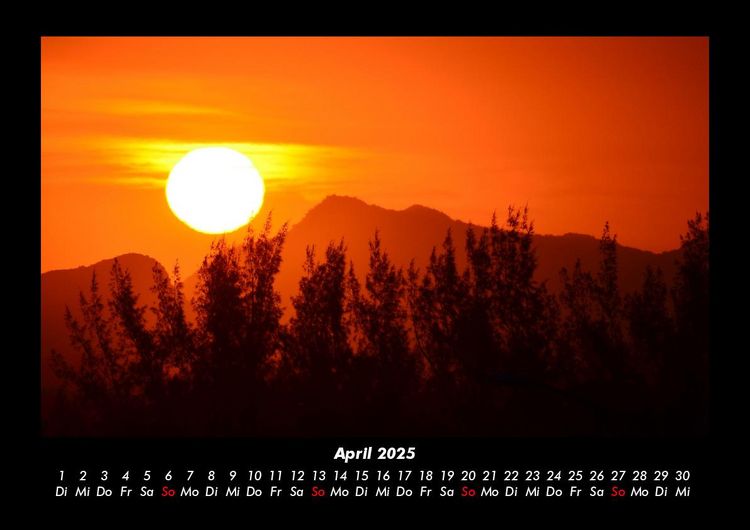 Produktbild: Bilder der Natur 2025 Fotokalender DIN A3