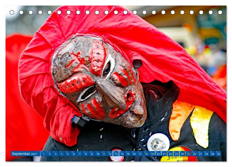 Produktbild: Karlsruher Fastnacht (Tischkalender 2027 DIN A5 quer), CALVENDO Monatskalender