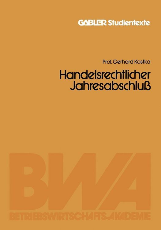 Produktbild: Handelsrechtlicher Jahresabschlu&szlig;