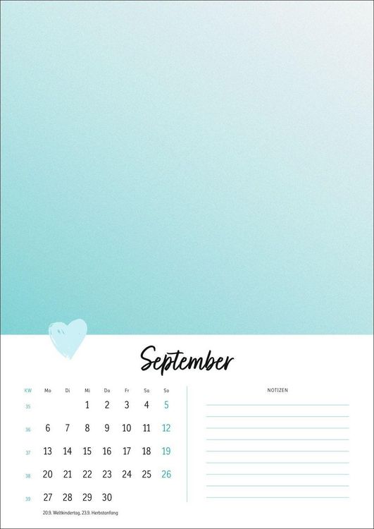 Produktbild: Kreativkalender Mit Liebe gemacht A4 2027