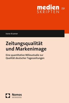 Produktbild: Zeitungsqualit&auml;t und Markenimage