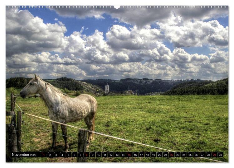 Produktbild: Faszination Eifel (hochwertiger Premium Wandkalender 2026 DIN A2 quer), Kunstdruck in Hochglanz