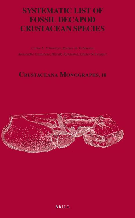 Produktbild: Systematic List of Fossil Decapod Crustacean Species