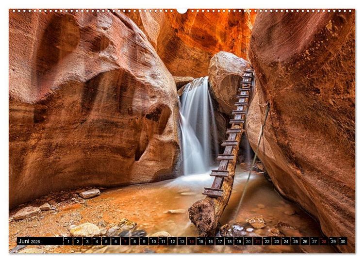 Produktbild: USA Kalender Deluxe (Wandkalender 2026 DIN A2 quer), CALVENDO Monatskalender