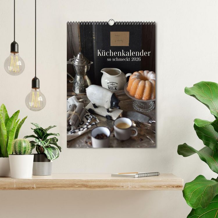 Produktbild: K&uuml;chenkalender - so schmeckt 2026 (Wandkalender 2026 DIN A3 hoch), CALVENDO Monatskalender