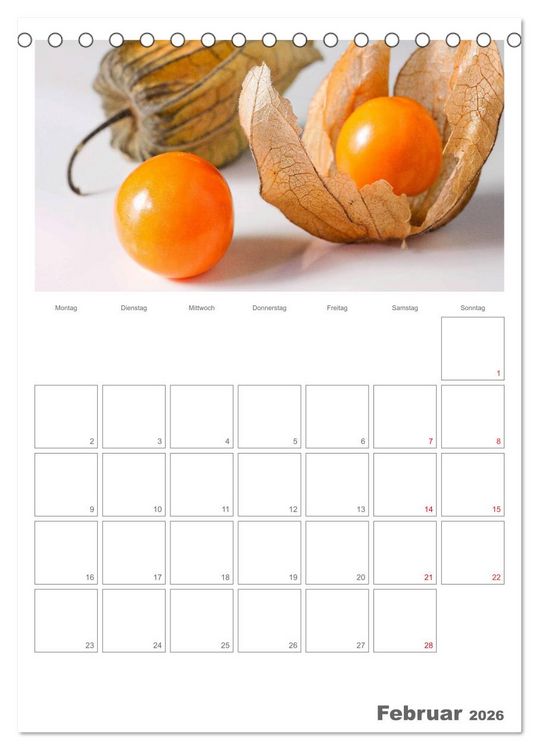 Produktbild: Kulinarische Kompositionen - Terminplaner (Tischkalender 2026 DIN A5 hoch), CALVENDO Monatskalender