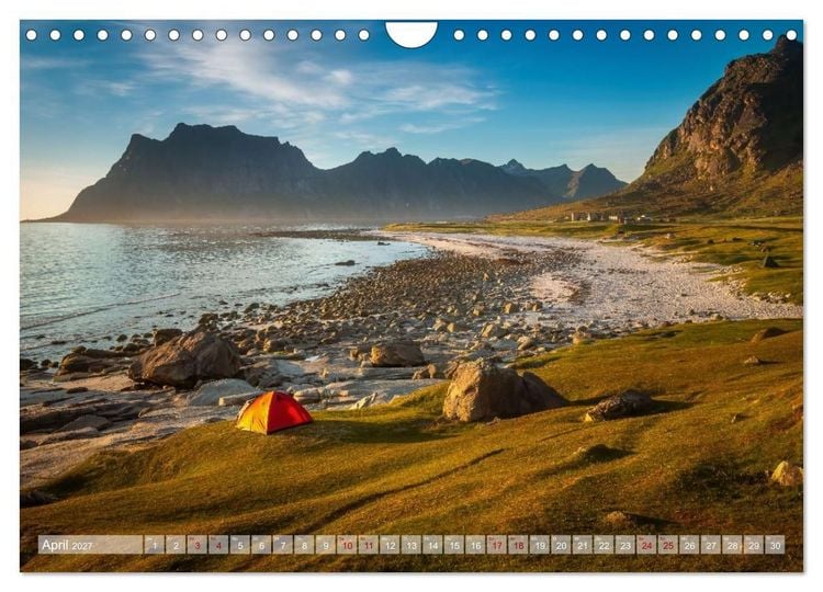 Produktbild: Land. Licht. Meer. (Wandkalender 2027 DIN A4 quer), CALVENDO Monatskalender