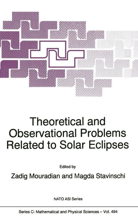 Produktbild: Theoretical and Observational Problems Related to Solar Eclipses