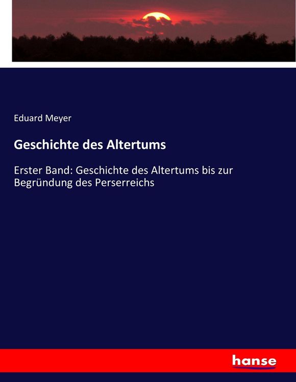 Produktbild: Geschichte des Altertums