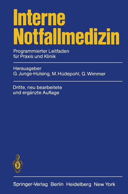 Produktbild: Interne Notfallmedizin