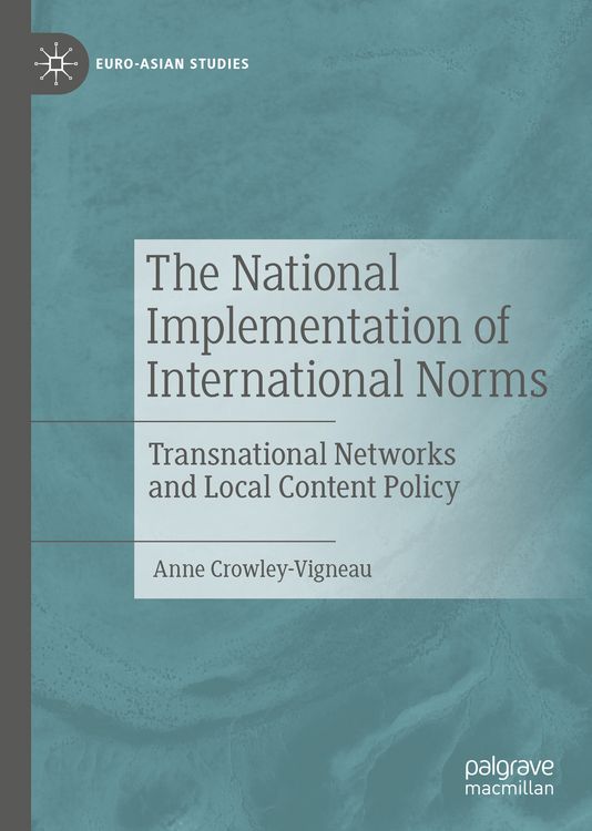 Produktbild: The National Implementation of International Norms