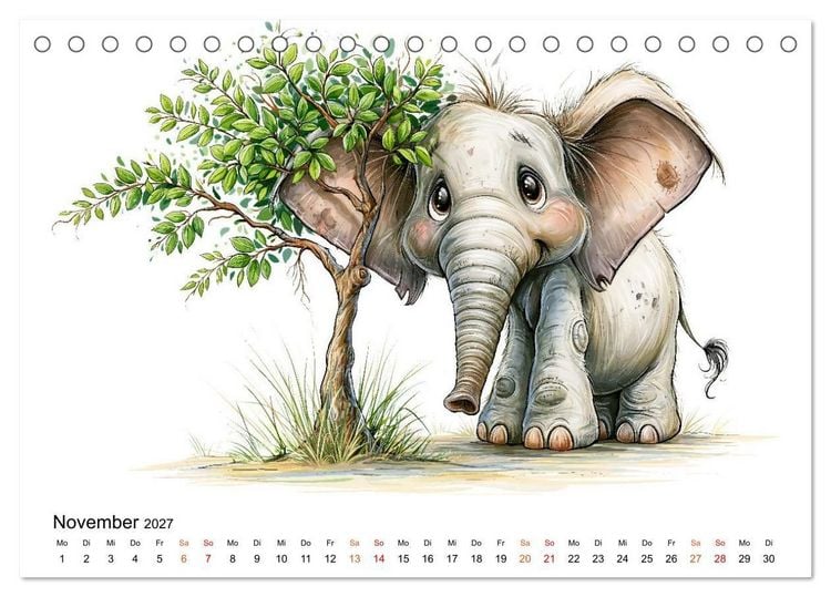 Produktbild: Tieralarm - Fell, Fun & Firlefanz (Tischkalender 2027 DIN A5 quer), CALVENDO Monatskalender