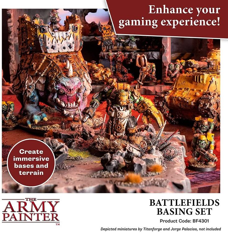 Produktbild: Pegasus ARM04301 - Army Painter, Battlefields Basing Set