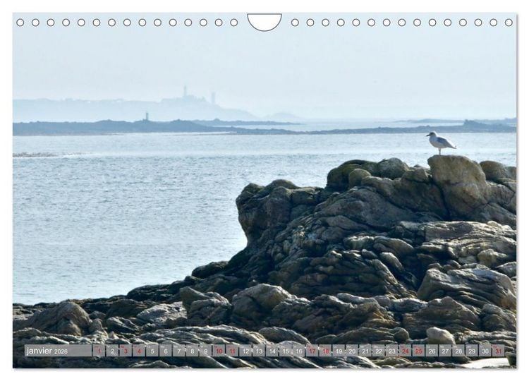 Produktbild: Les &icirc;les conqu&eacute;toises (Calendrier mural 2026 DIN A4 vertical), CALVENDO calendrier mensuel