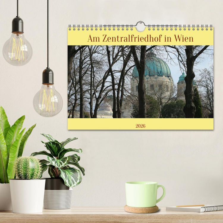 Produktbild: Am Zentralfriedhof in Wien (Wandkalender 2026 DIN A4 quer), CALVENDO Monatskalender