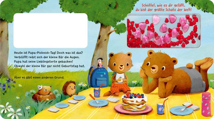 Produktbild: Sch&uuml;ttel-Pappe: Sch&uuml;ttel, wie es dir gef&auml;llt, du bist der gr&ouml;&szlig;te Schatz der Welt!