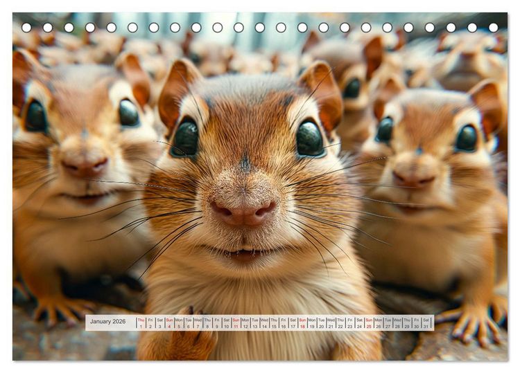 Produktbild: Selfie Shot (Desk Calendar 2026 DIN A5 landscape), CALVENDO 12 Month DeskCalendar