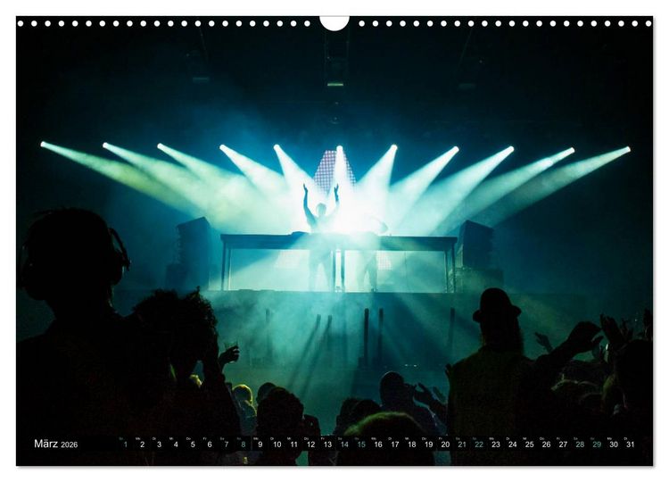 Produktbild: DJ Liveact (Wandkalender 2026 DIN A3 quer), CALVENDO Monatskalender