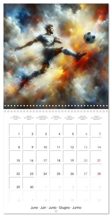 Produktbild: POPULAR USA SPORTS (Wall Calendar 2026 12 &times; 12 Inch) CALVENDO 12 Month Wall Calendar