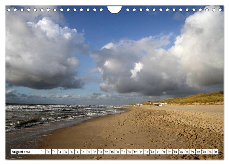Produktbild: Callantsoog (Wandkalender 2026 DIN A4 quer), CALVENDO Monatskalender