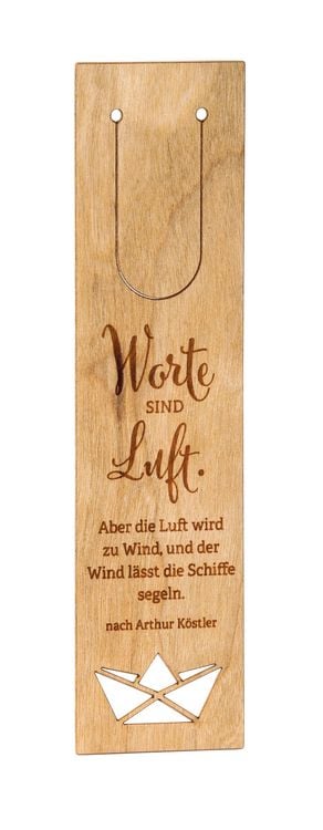 Produktbild: Worte sind Luft. Aber die Luft wird zu Wind, und der Wind l&auml;sst die Schiffe sege